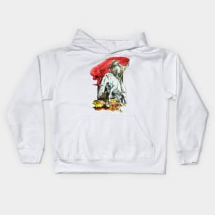 The Pale White Horse - War & Death Kids Hoodie